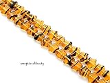 58 Presiosa Czech Glass Topaz Tortoise 8mm Flat Puffed Bohemian Star Beads