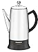 Cuisinart PRC-12 Classic 12-Cup Stainless-Steel Percolator, Black/Stainless primary