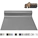 GORILLA GRIP DripGuard Shelf Liner, Non Adhesive Drawer and Kitchen Cabinet Protector, Slip Resistant BPA Free Smooth Surface Plastic Liners for Cabinets, Bathrooms, Closets, 17.5x240 Inch, Gray