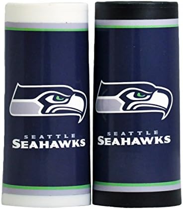 NFL Seattle Seahawks Salt and Pepper Set, 3.75", Blue