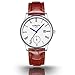 OLMECA Men's Watches and Women's Watches Fashion Dress Casual Simple Wristwatches Waterproof Quartz Women Watch Men Watch for Lover&Couple（40MM&30MM） primary
