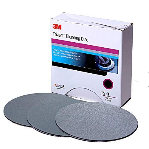 3M 02091 Trizact Hookit 3" P1000 Grit Blending Disc