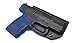 Concealment Express IWB KYDEX Holster: fits Walther PPS - Custom Molded Fit - Made in USA - Inside Waistband Concealed Carry Holster - Adjustable Cant & Retention