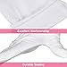 Cotton Gloves, Anezus 3 Pairs White Cotton Gloves Cloth Serving Gloves for Eczema Moisturizing Dry Hands Coin Jewelry Silver Archival Costume Inspection, Medium Size
