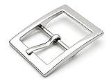 CRAFTMEMORE 4pcs Single Prong Belt Buckle Square