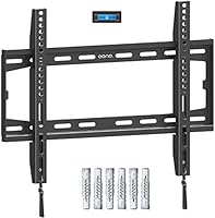 Eono by Amazon - Fixed TV Wall Bracket, Ultra Slim TV Wall Mount for Most 26-55 inch LED, LCD OLED and Plasma TVs with...