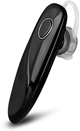 WISZEN Wireless Bluetooth Headset, Included Hands Free Calling, Compatible with Apple, Android and other mobile phone devices, Compact &amp; Ultralight Wireless Headset, Bluetooth Headset(Black)