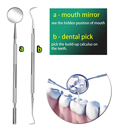 image for Antonki Dental Tools, 6 Pack Professional Teeth Cleaning Tools Pure St