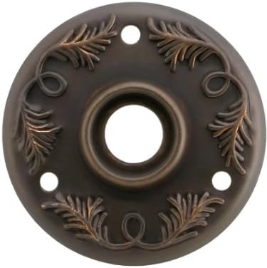 2 1/4" Lorraine Pattern Rosette In Oil-Rubbed Bronze