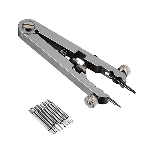 Watch Repair Tool Kit, Spring Bar Tool, Watch Spring Bar Tool, alextreme Watch Standard Plier Remover Set Stainless Steel Bracelet Spring Bar Removing Tweezers Tool Kit