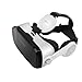 FANNEGO VR Headset, VR Goggles with Stereo Headphone Compatible with IOS & Android 3.5