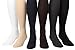ABSOLUTE SUPPORT Made in USA - Mens Compression Socks for Circulation 20-30mmHg - Opaque Graduated Compression Stockings for Varicose Veins, Edema, Arthritis - White, Large - A104WH3