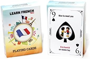 Learn French Playing Cards
