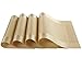 SICOHOME Placemats,Gold Vinyl Placemats Set of 4