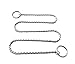 DYBEN Pet Training Snake P Chain Dog Choke Collar,Sliver,22