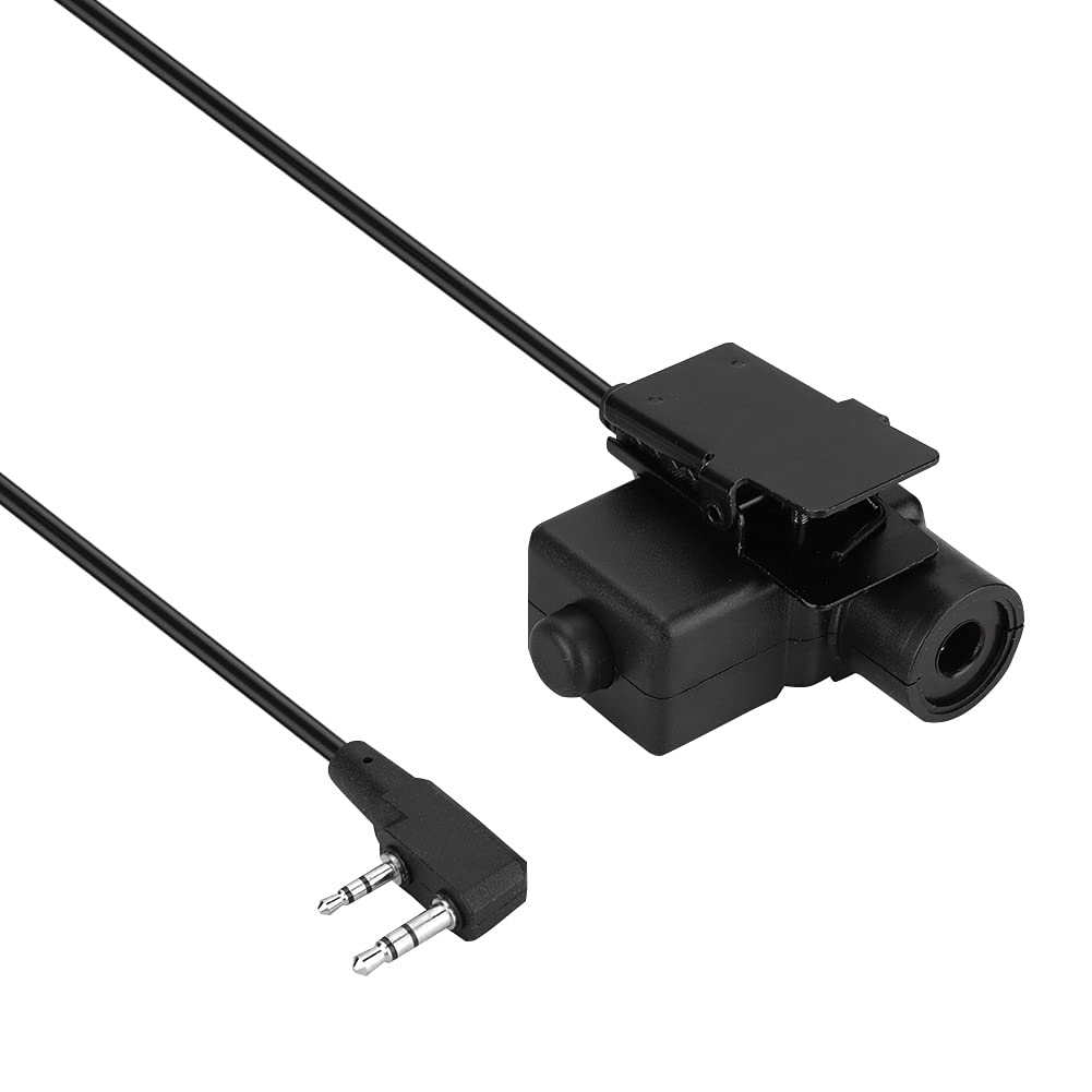 Tactical Headsets Interface, U94 Ptt Cable for UV5R Ptt UV5R Z Tactical Noise Reduce Headsets