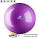 Black Mountain Products 2000-Pound Anti Burst Exercise Stability Ball with Pump, Purple, 65cm