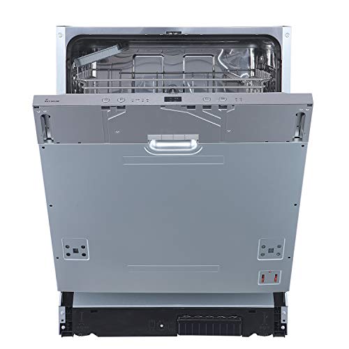 KKT KOLBE Unterbaufähiger Geschirrspüler | vollintegrierbare Spülmaschine | 60cm | Edelstahl | AquaStop | Höhenverstellbar Oberkorb | 4 Spülprogramme | 12 Maßgedecke | Zeitvorwahl | DW600VI – Bild 3