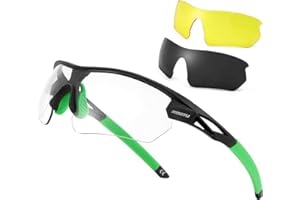 KOOTU Photochromic Cycling Sunglasses for Men Women