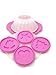 Tupperware Jel-Ring Jello Mold with Holiday Shape Seals and Serving Plate