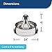 PetSafe Drinkwell 360 Multi-Pet Stainless Steel Dog and Cat Fountain – Filtered Water – 128 oz. Water Capacitythumb 2