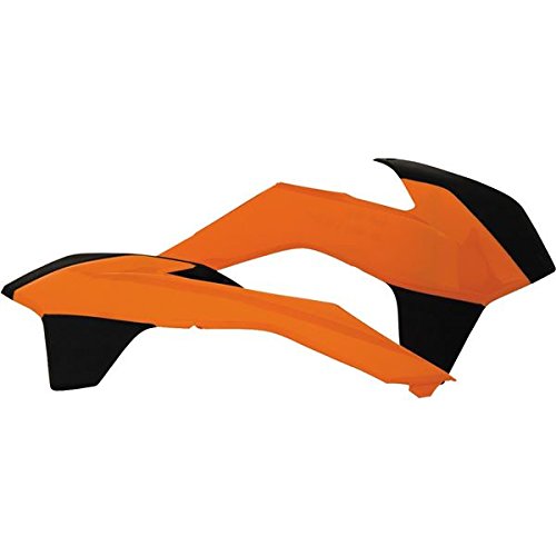 Acerbis 2314251008 Orange/Black Radiator Shroud