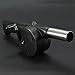 goldblue Outdoor Cooking Fan Air Blower for BBQ Fire Bellows Hand Crank Powered Small Fan air Blower BBQ Fan fire Bellows Hand Blower