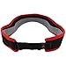 adidas Men's Adizero II Visor, One Size, Black/Onix/Scarlet