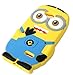 LG Ultimate 2 L41C / Optimus L70 Phone Case - Cute Despicable Me 2 for Minions Soft Gel Rubber Silicone Protection Skin Case Cover for LG Ultimate 2 L41C / Optimus L70 (Two Eyes Blue)