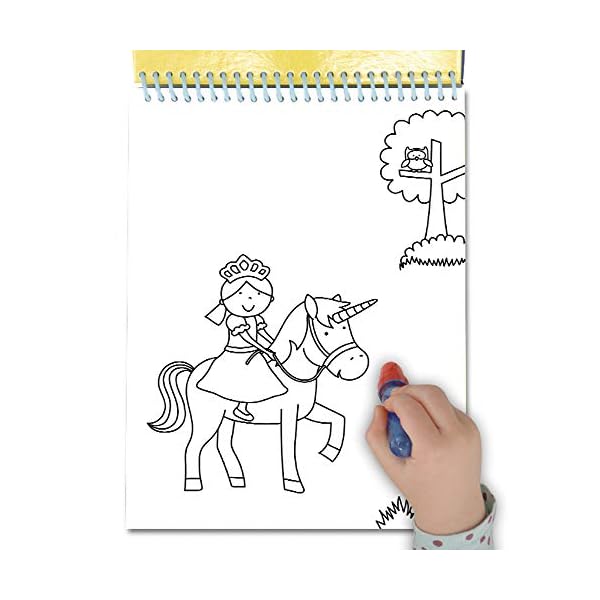 Galt Toys, Water Magic - Unicorns, Colouring Books for Children, Ages 3 Years Plus