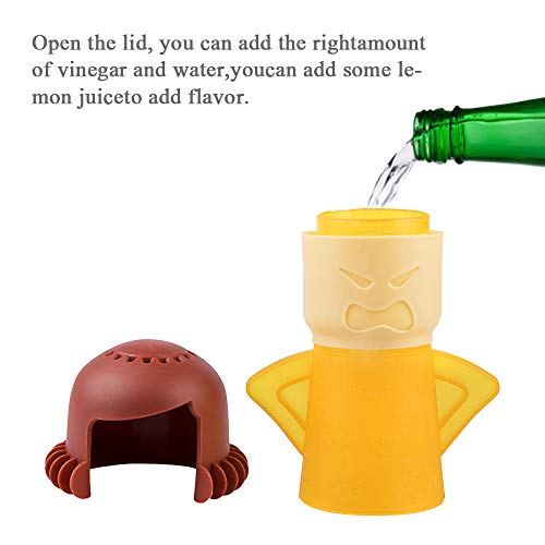 image for mixigoo Angry Mom Microwave Cleaner - Angry Mom Mad Creay Mama Microwa