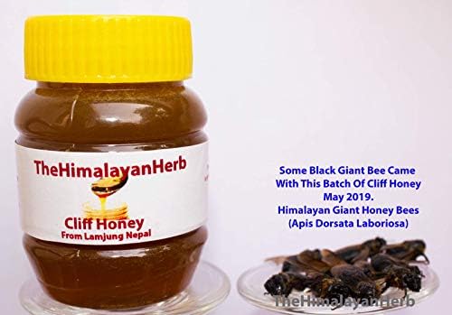 Wild Himalayan Cliff Honey-Mad Honey- 80 Gram-( May 2019)-- From Lamjung Nepal