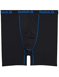 Reebok - Calzoncillos boxer deportivos para hombre, grandes y altos, rendimiento (paquete de 3)