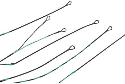 Americas Best Bowstrings Stinger X Premium String Set, Green/Black