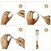 DiBread Bread Scoring Lame | Dough Scoring Tool | Premium Hand Crafted Bread Lame with 5 Blades Included | with Authentic Leather Protective Cover and Cotton Bag by