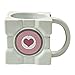 JINX Portal 2 Companion Cube Ceramic Mug (7.1 ounces)