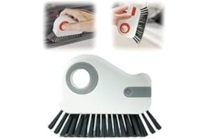 2 in 1 Groove Cleaning Brush, 2026 New Window Track Cleaning Tools, Multifunction Hard Bristle Cleaning Brush with Hidden Scr