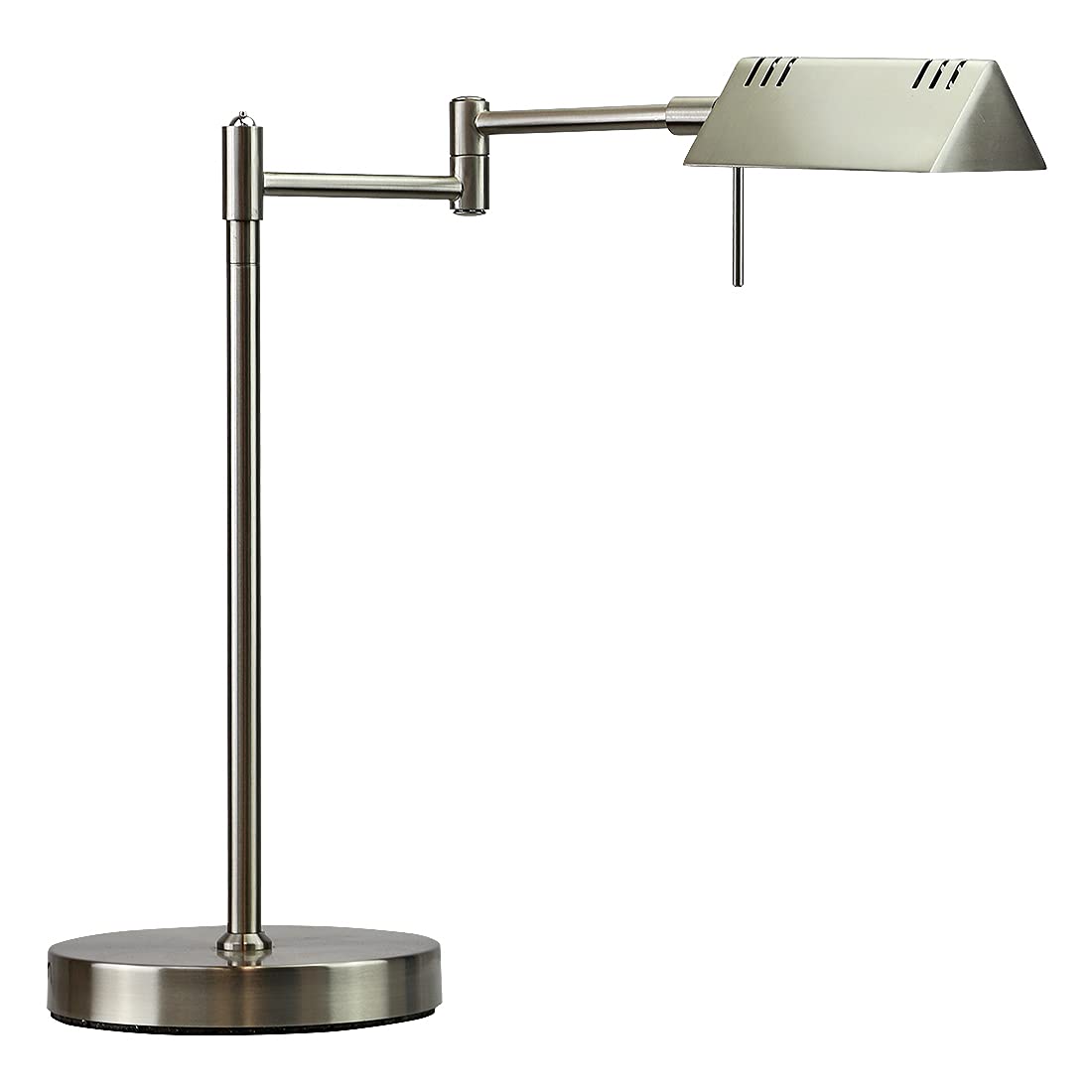 Photo 1 of O'Bright LED Pharmacy Table Lamp, Full Range Dimming, 12W LED, 360 Degree Swing Arms, Desk, Reading, Craft, Work Lamp, ETL Tested, Brushed Nickel