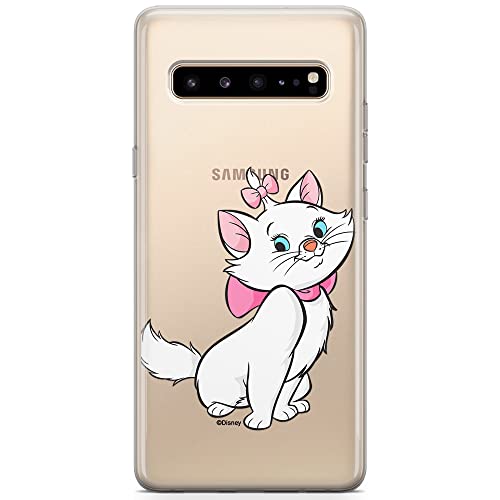 ERT GROUP Coque de téléphone Portable pour Samsung S10 Original et sous Licence Officielle Disney Motif Marie 007 Parfaitement adapté à la Forme du téléphone Portable, partiel imprimé