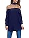 Just Quella Women's Off The Shoulder Top Blouse 8422