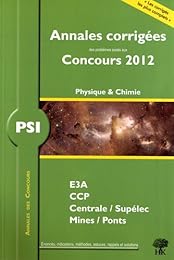 Physique et chimie, PSI