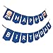 Boss Baby Happy Birthday Banner Party Supplies for Kids Birthday Party Decorations Party Supplies (Blue)