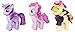 My Little Pony Friendship is Magic 12” Cuddly Plush (3 Pack) Princess Twilight, Pinkie Pie, & Exclusive Songbird Serenade