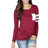Fedi Apparel Women Girl Long Sleeve Jogging T-Shirt Fitted Blouse Tee Top