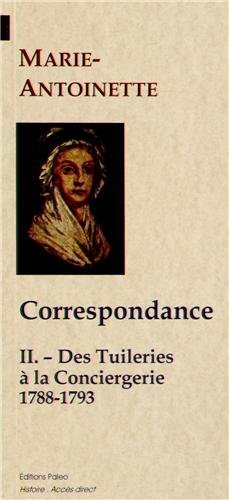 Correspondance de Marie-Antoinette