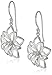 Sterling Silver Open Double Flower Earrings