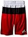 adidas Big Boys' Active Short, Light Scarlet/White, Large/14-16