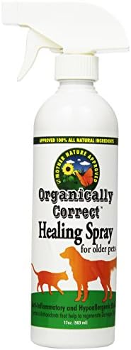 Organically Correct Dog and Cat Healing Spray, 17-Ounce