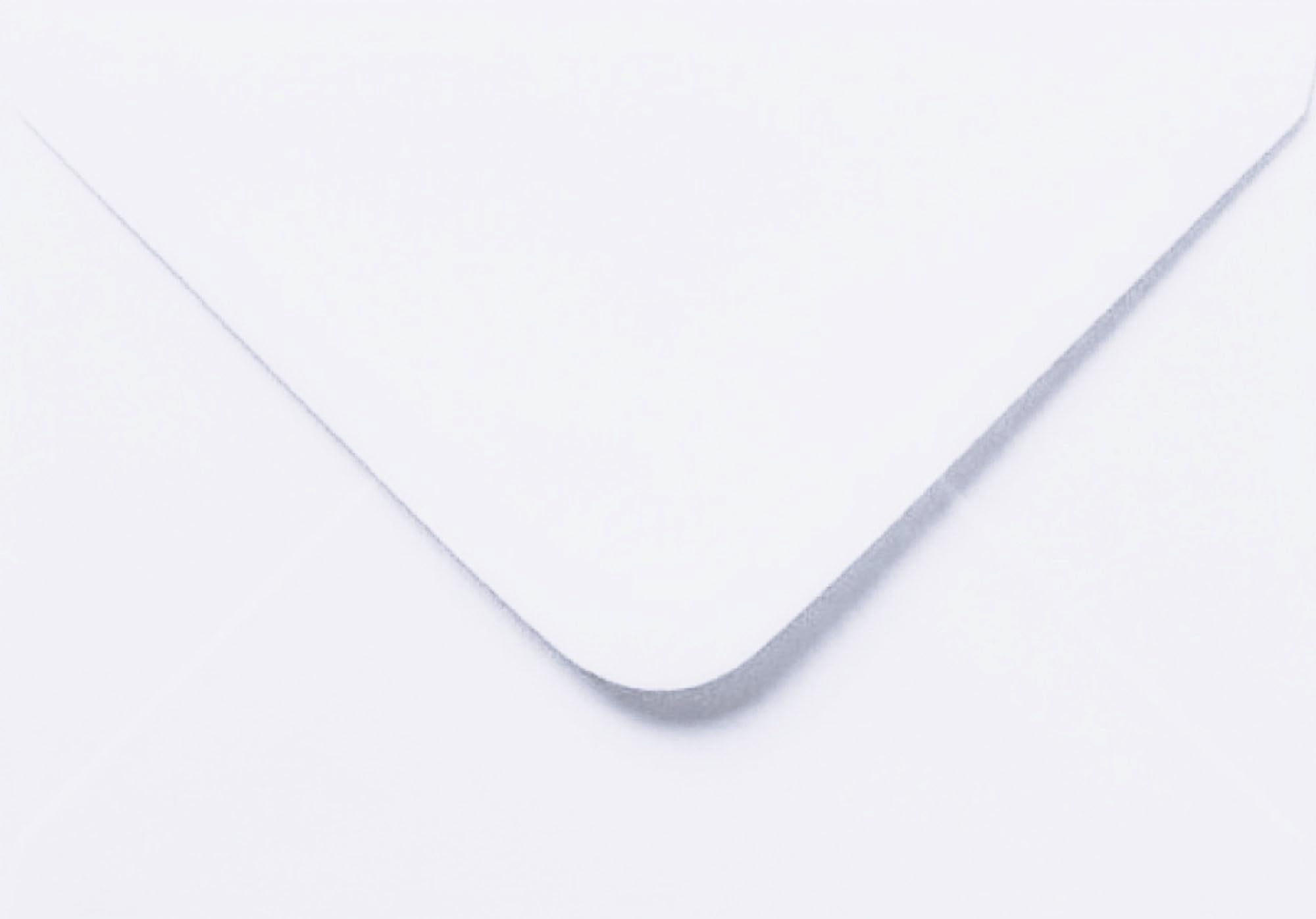 50 Pack 95mm x 122mm Small White Envelopes Gummed. Suitable for RSVP, Seeds, Scratch Cards, Floristry, Birthday, Christmas, Commercial and Everyday use.