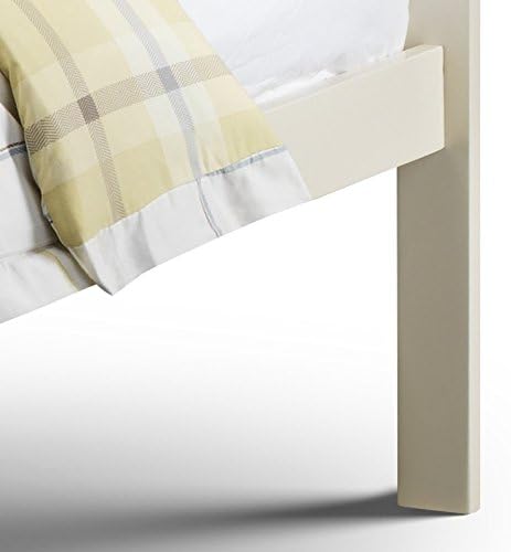 Julian Bowen Slocum Bed - Stone White Wooden Beds, Cream/White, Single - Image 4